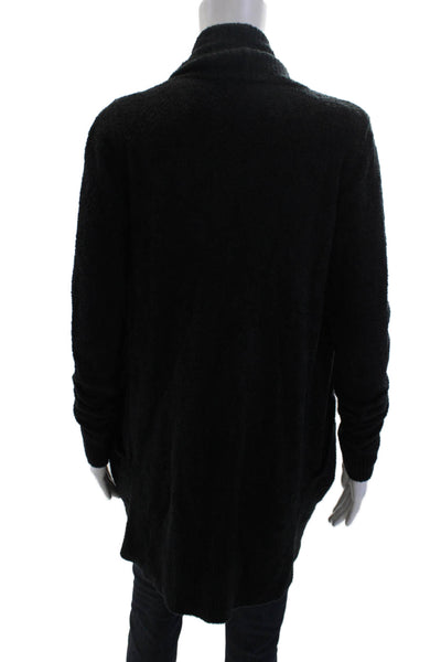 Barefoot Dreams®Women's Long Sleeves Open Front Cardigan Black Size XS