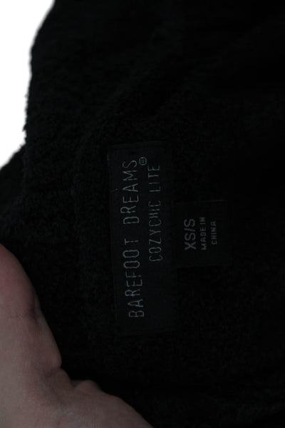 Barefoot Dreams®Women's Long Sleeves Open Front Cardigan Black Size XS