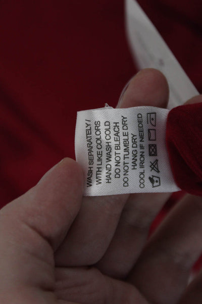 Lovers + Friends Womens Sleeveless Body Con Dress Raspberry Pink Size Medium