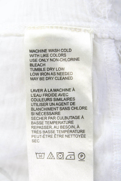 Free People Womens Pullover Blouse White Size M