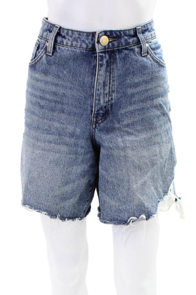 KUT from the Kloth Womens Denim Shorts Blue Size 10