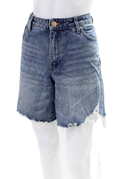 KUT from the Kloth Womens Denim Shorts Blue Size 10