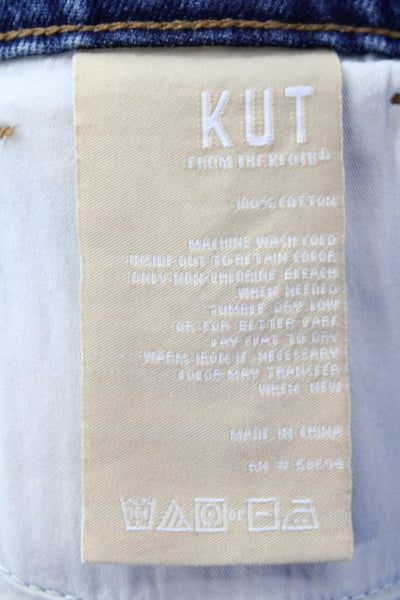 KUT from the Kloth Womens Denim Shorts Blue Size 10