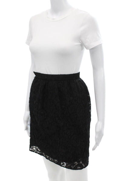 Dolce & Gabbana Womens Mini Skirt Black Size 38
