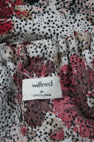 Wilfred Womens Off The Shoulder Blouse White Size M