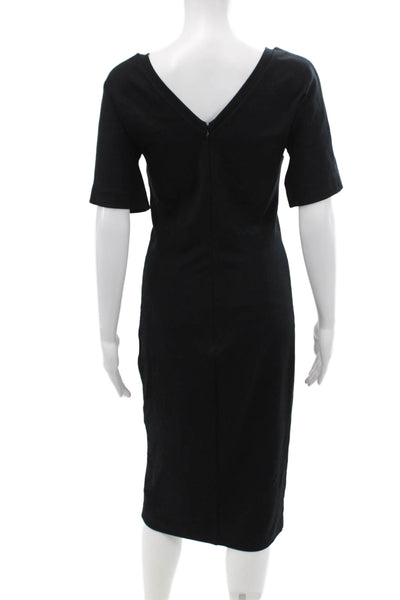 Piazza Sempione Womens Mini Dress Black Size 6