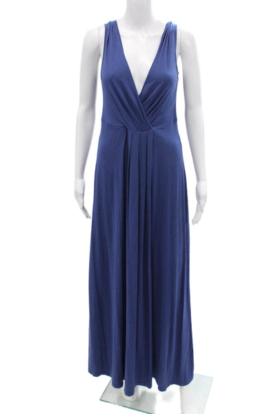 Sport Max Womens Knee Length Tank Dress Blue Size M