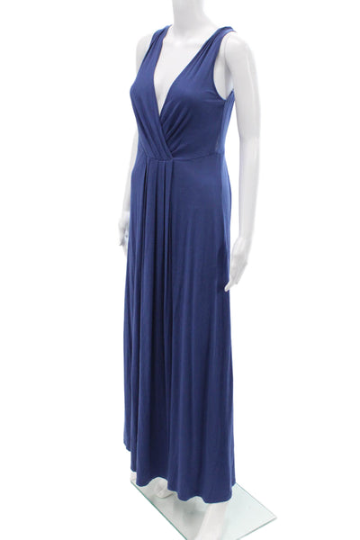 Sport Max Womens Knee Length Tank Dress Blue Size M