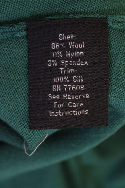 J. Peterman Womens Pullover Sweater Green Size M