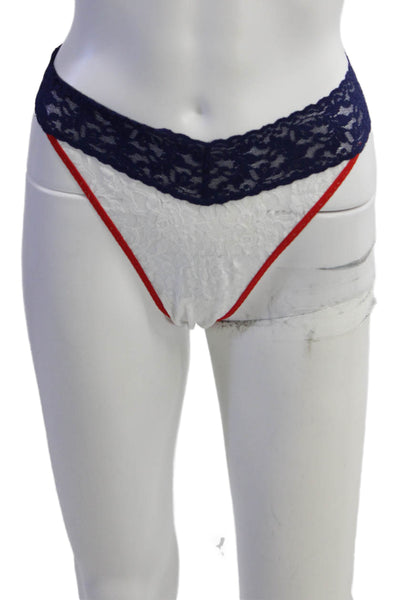 Hanky Panky Womens Cheeky Panties White One Size