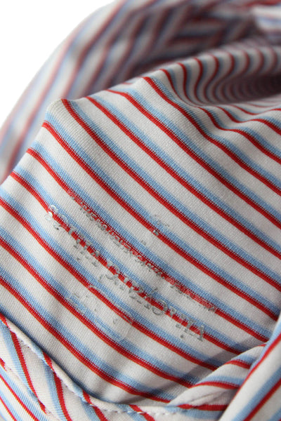Vineyard Vines Boys Short Sleeves Basic Polo Shirt Striped Size 12