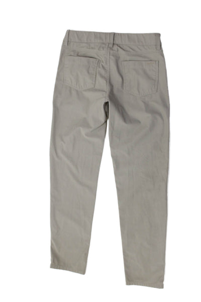 Johnnie-o Boys Button Closure Straight Leg Dress Pants Beige Size 12