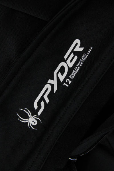 Spyder Womens 1/2 Zip Basic Jacket Black Size 12
