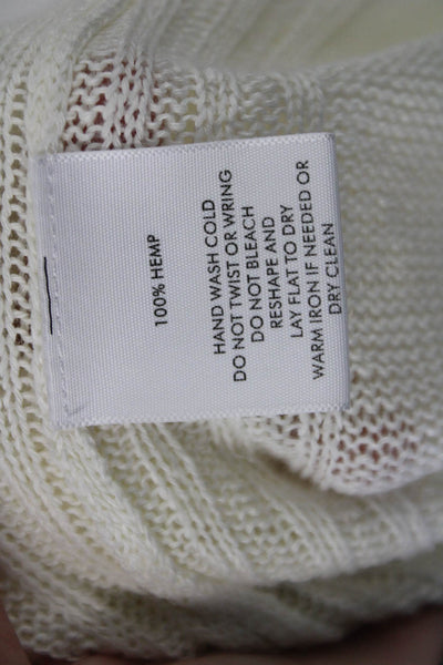 White + Warren Womens Cardigan Sweater White Size S