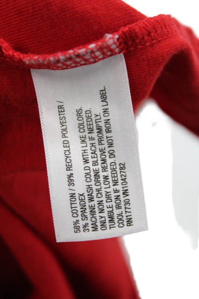 A New Day Womens Cotton Round Neck Sleeveless Tank Top Red Size XS