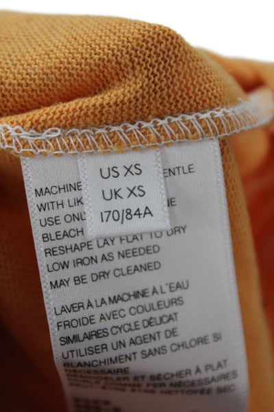 We The Free Womens Tie-Dye Blouse Orange Size XS