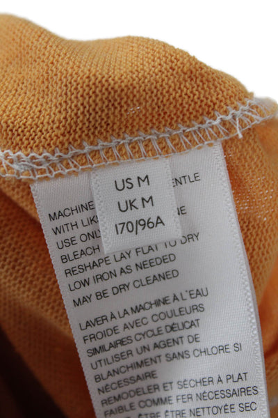 We The Free Womens Tie-Dye Blouse Orange Size M