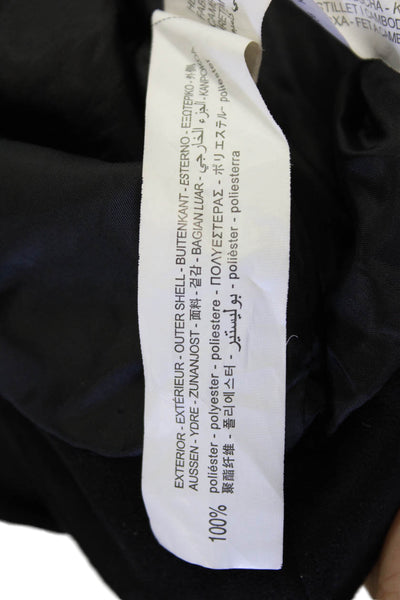 Zara Girls Textured Long Sleeve Zip Casual Jacket Black Size 06