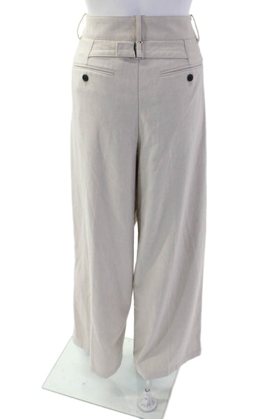 Madewell Womens Wide-Leg Pants Beige Size 6