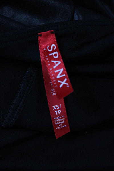Spanx by Sara Blakely Womens Pull On Mid Rise Leggings Black Size Extra Small
