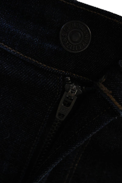 Citizens of Humanity Women Skinny Jeans Dark Blue Mid-Rise Button Size 26
