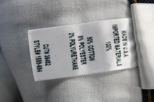 Citizens of Humanity Women Skinny Jeans Dark Blue Mid-Rise Button Size 26