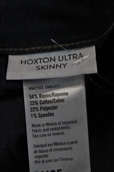 Paige Women Skinny Jeans Dark Blue Mid-Rise Size 26