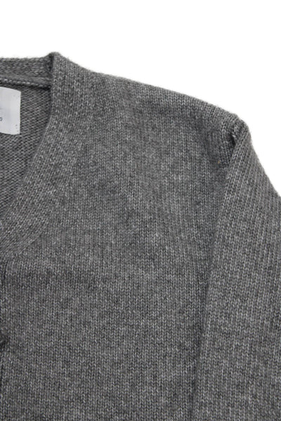 Zara Girls Long Sleeve V-neck Button Cardigan Sweater Gray Size 6-7Y