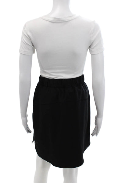 Lululemon Womens Drawstring Waist A Line Athletic Skirt Black Size 4
