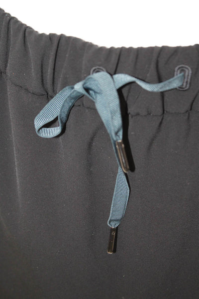 Lululemon Womens Drawstring Waist A Line Athletic Skirt Black Size 4