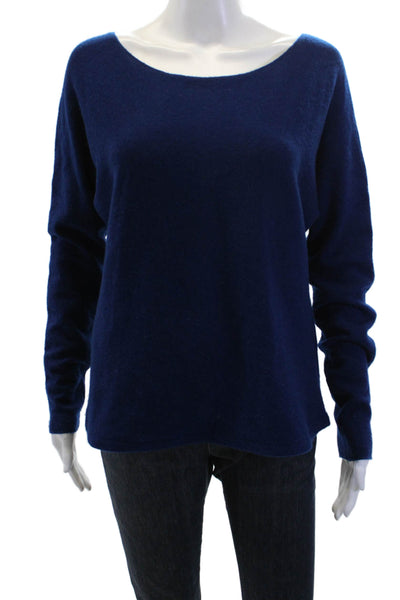 Vince Womens Pullover Sweater Blue Size S
