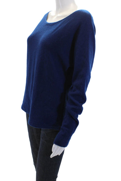 Vince Womens Pullover Sweater Blue Size S