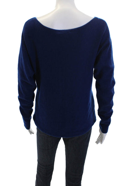 Vince Womens Pullover Sweater Blue Size S