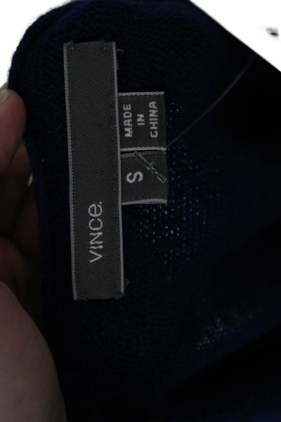 Vince Womens Pullover Sweater Blue Size S