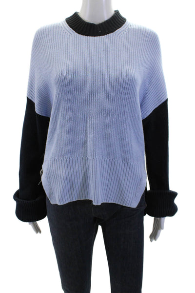 & Other Stories Women's Long Sleeves Colorblock Pullover Sweater Size XS