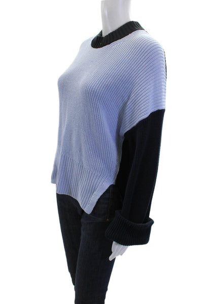 & Other Stories Women's Long Sleeves Colorblock Pullover Sweater Size XS