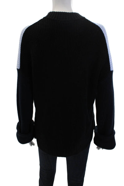 & Other Stories Women's Long Sleeves Colorblock Pullover Sweater Size XS