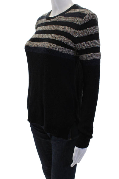 BCBGMAXAZRIA Women's Long Sleeves Pullover Sweater Black Size XS