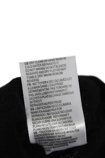 Minnie Rose Womens Turtleneck Sweater Black Size S