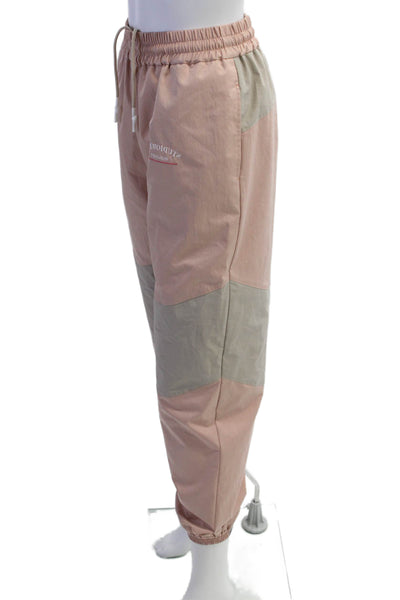 Moussy Womens Pink Jogger Pants 100% Polyester Drawstring Size XS
