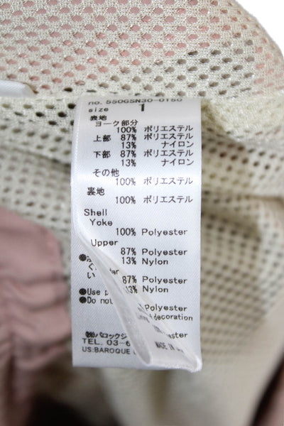 Moussy Womens Pink Jogger Pants 100% Polyester Drawstring Size XS