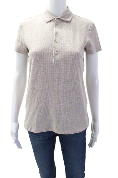 Polo Golf Ralph Lauren Womens Cotton Casual Polo Top Pink Size S
