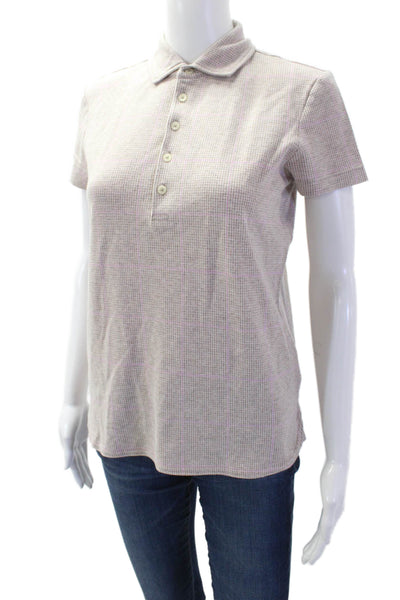 Polo Golf Ralph Lauren Womens Cotton Casual Polo Top Pink Size S