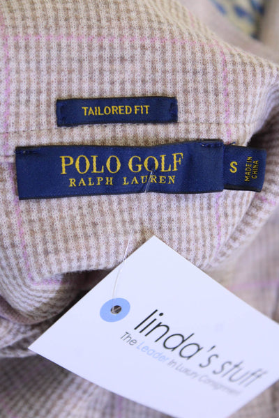 Polo Golf Ralph Lauren Womens Cotton Casual Polo Top Pink Size S