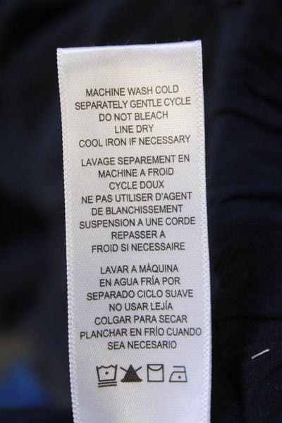 Splendid Womens Drawstring Wide Leg Casual Pants Navy Size XL