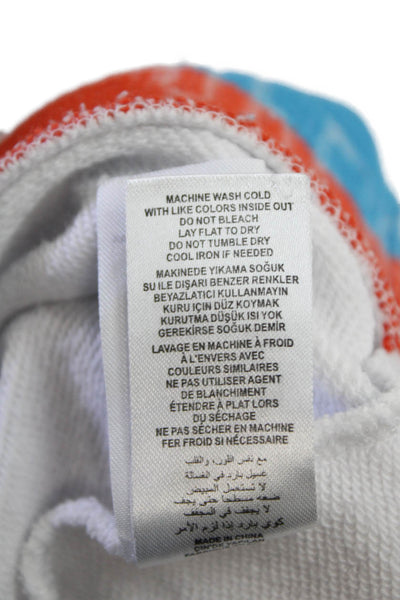 Opening Ceremony Womens Cotton Crew Neck Sweatshirt Top White Size S