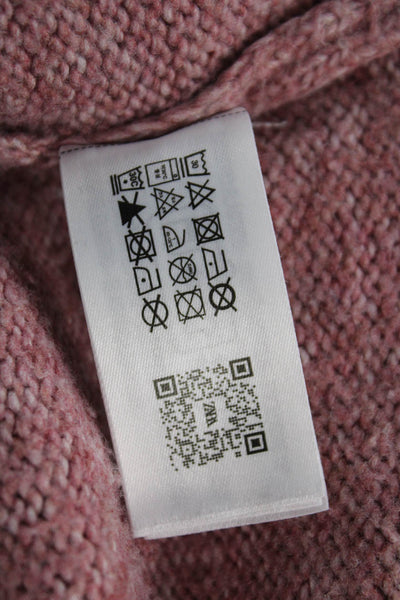 Zara Girls Long Sleeve Button Up Cardigan Sweater Pink Size 6-7Y