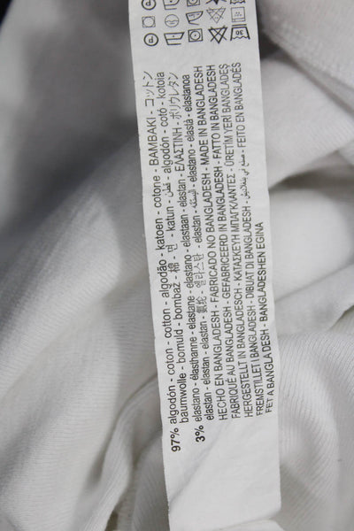 Zara Girls Round Neck Long Sleeve Knit Casual Top White Size 12Y
