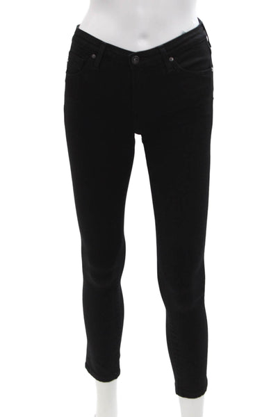 Adriano Goldschmied, Women Ankle Skinny Jeans Black Size 24