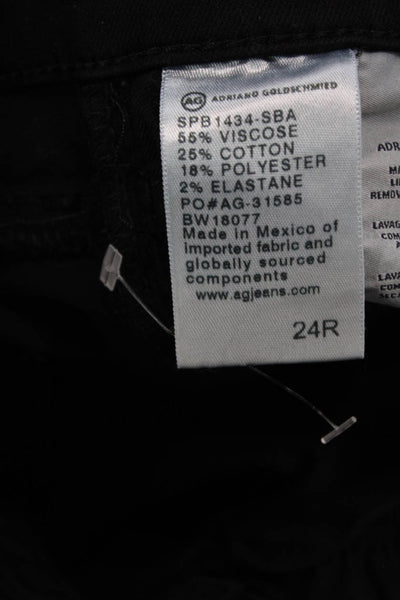 Adriano Goldschmied, Women Ankle Skinny Jeans Black Size 24